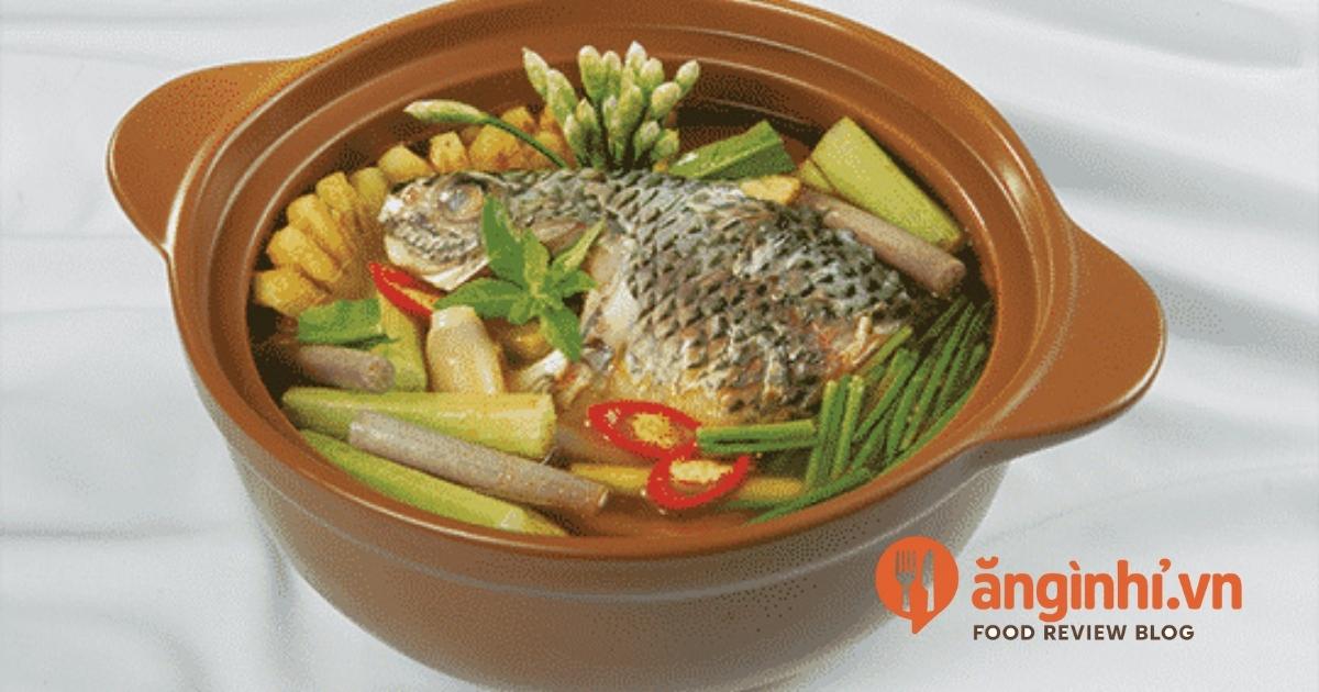 Cách nấu lẩu cá rô phi thơm ngon chuẩn vị cho cả gia đình 5 Lẩu cá rô phi ngon hơn với dứa, xả, ớt