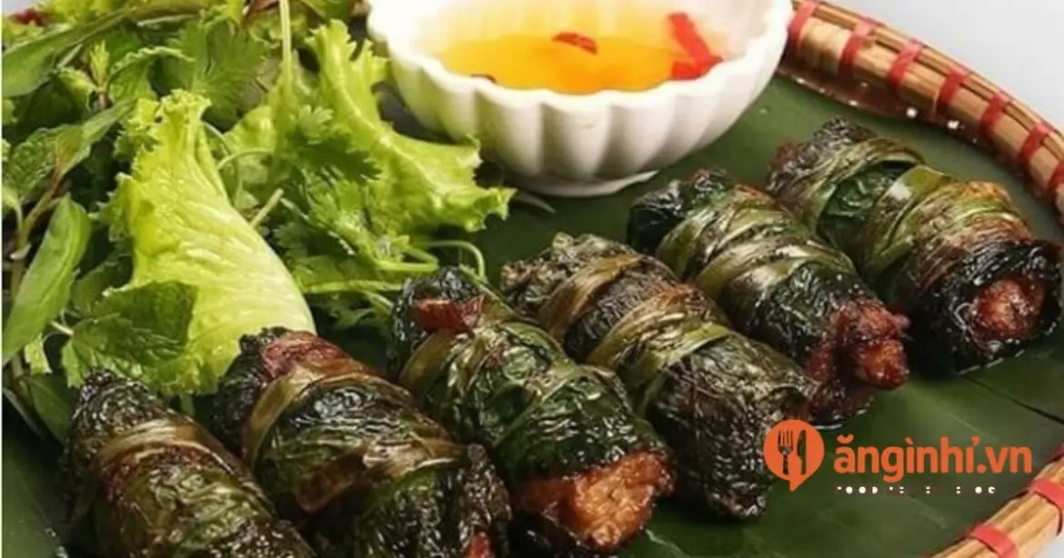 Chả cá rô phi lá lốt
