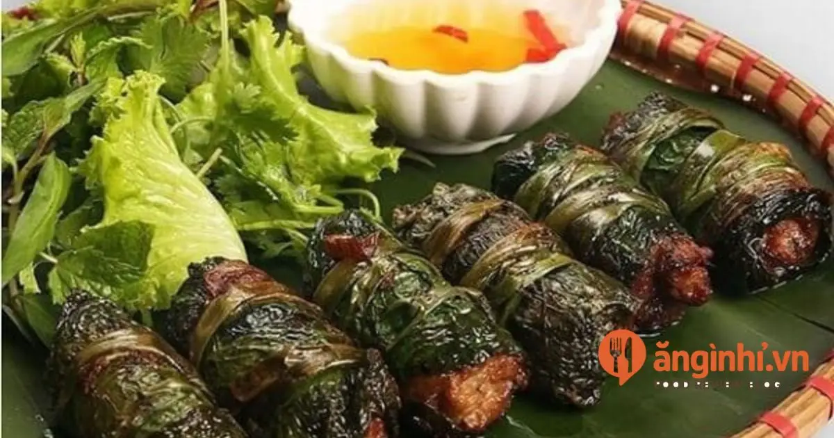 Chả cá rô phi lá lốt