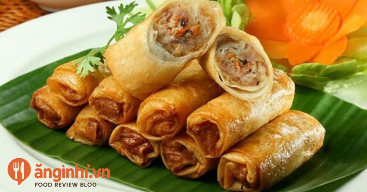 Chả giò tôm thịt