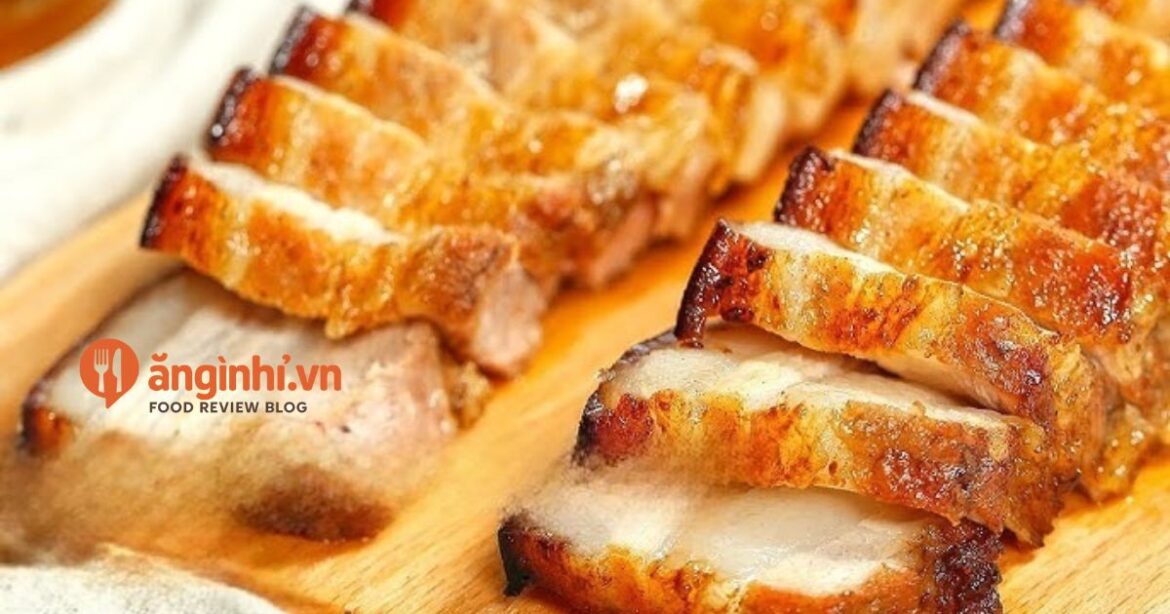 Ba chỉ nướng mật ong