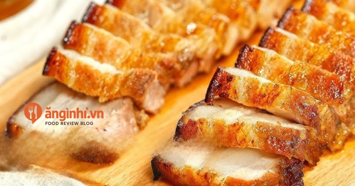 Ba chỉ nướng mật ong