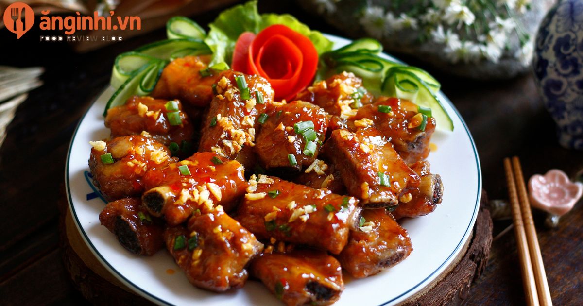 Sườn heo chiên nước mắm